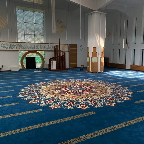 Central Patterned Mosque Carpet